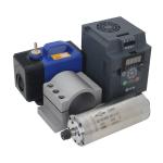 GDZ65-800 Engraver Water Cooled Spindle Motor Assembly 800W 24000rpm Operating