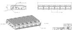 TE 2143330-3 QSFP+ Cage Ganged (1x6) with Heat Sink Connector 14 Gb/s