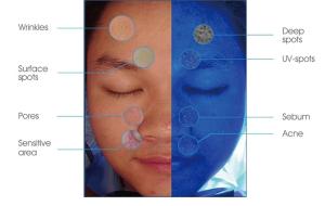 Quality Doctor Cosmetics Portable Skin Analyzer Magic Mirror High Resolution Camera wholesale