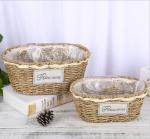 Creative Grass Woven Flower Pot Basket