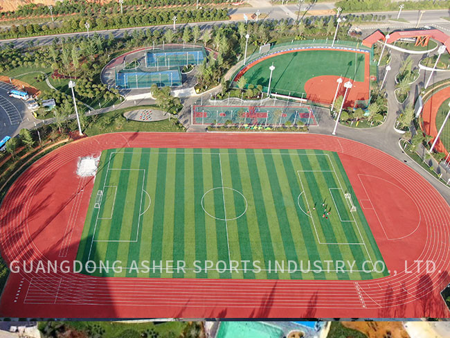 High UV Resistance Heavy Equipment Rubber Tracks For Playground