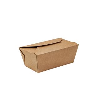 Quality Square Takeaway Kraft Paper Lunch Box For Fried Chicken Packaging wholesale