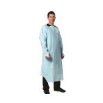 Hospital Used Cloth Isolation Gown Disposable CPE Gown With Long Sleeves