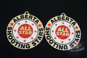 Quality Double Side Design Metal Award Basketball Medals For Sports Day None Attachment wholesale