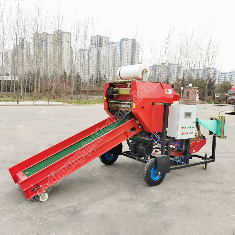Corn Silage Baler Round Machine Silage Baler Machine Silage Cutter Machine With Baler Machine