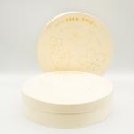 Natural Round Disposable Wooden Box compostable Φ115mm Φ120mm Φ135mm Φ136mm