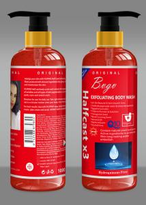 Quality Rosemary Fragranced Exfoliating Shower Gel Natural Pore Cleanser Dullness Skin wholesale