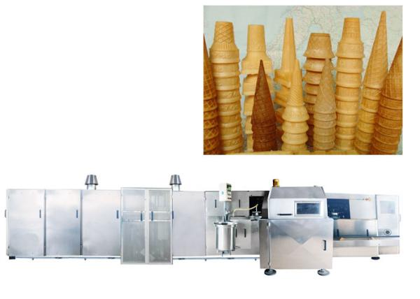 High Performance Ice Cream Production Equipment With Stainless Steel Texture ,
