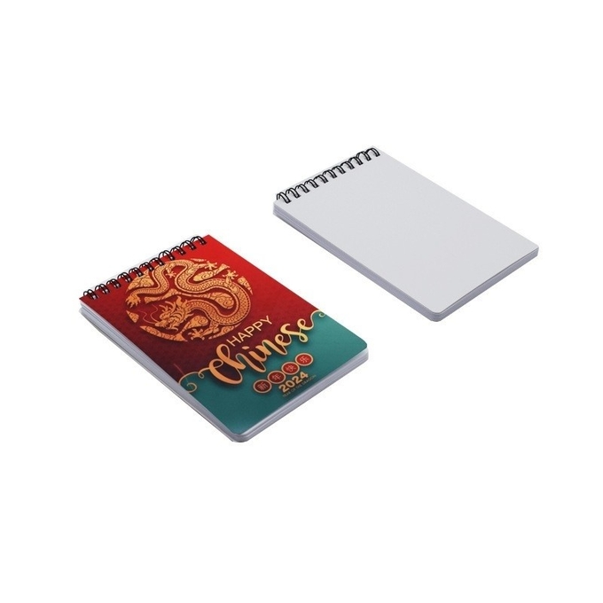 DIY Double-Sided Printed Sublimation Coil Notebook A6 Vertical Blank Note Book PET Plastic