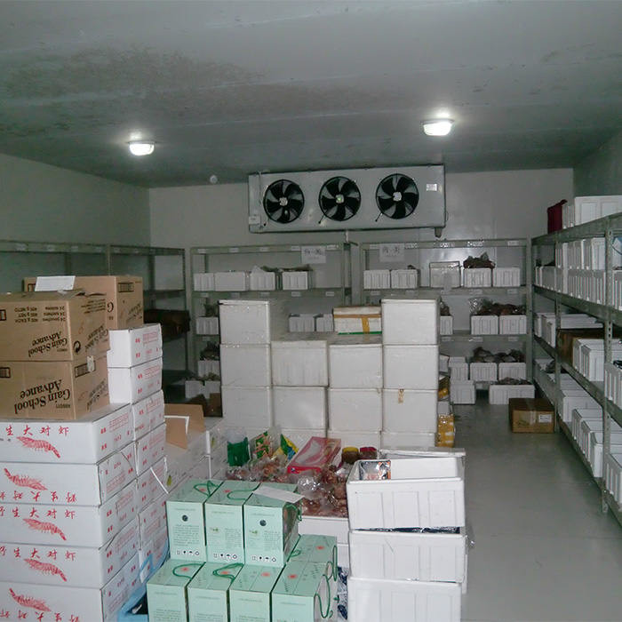 CE Restaurants Fan Cooling R404A Walk In Cooler Freezer