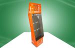 Heavy Duty Cardboard Free Standing Display Units , Stable Carton Display Stands