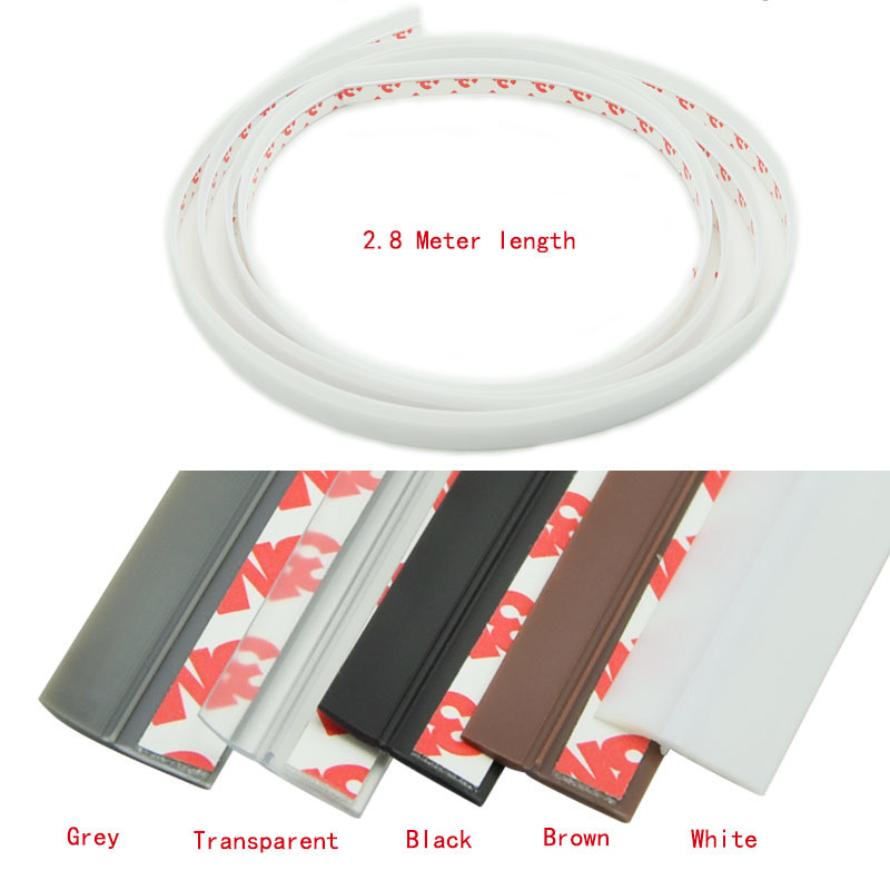 Windproof Wardrobe Door Seal Strip 3M Self Adhesive Weather Stripping