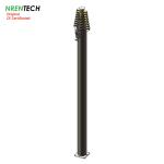 20m lockable pneumatic telescopic mast 30kg payloads-3.7m closed height-for
