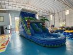 EN14960 8x3x4m Inflatable Water Slides Indoor Inflatable Water Bounce House