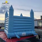Custom Color Inflatable Bounce House Blue Adult Wedding Jumping Castle SGS ROHS