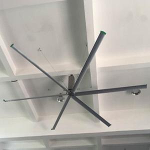 Quality 1500W Nord Motor Large Industrial Ceiling Fan Church 16 inch hvls air cooling 50rpm wholesale