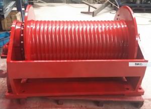 Quality Single Drum Hydraulic Industrial Electric Winch Multipurpose For Lifting Equipment wholesale