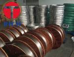 Round Stainless Steel Coil Tube Evaporator For Equipment Of Beer & Drinks