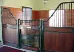 Customized Metal Bracket European Horse Stalls With Required Wood
