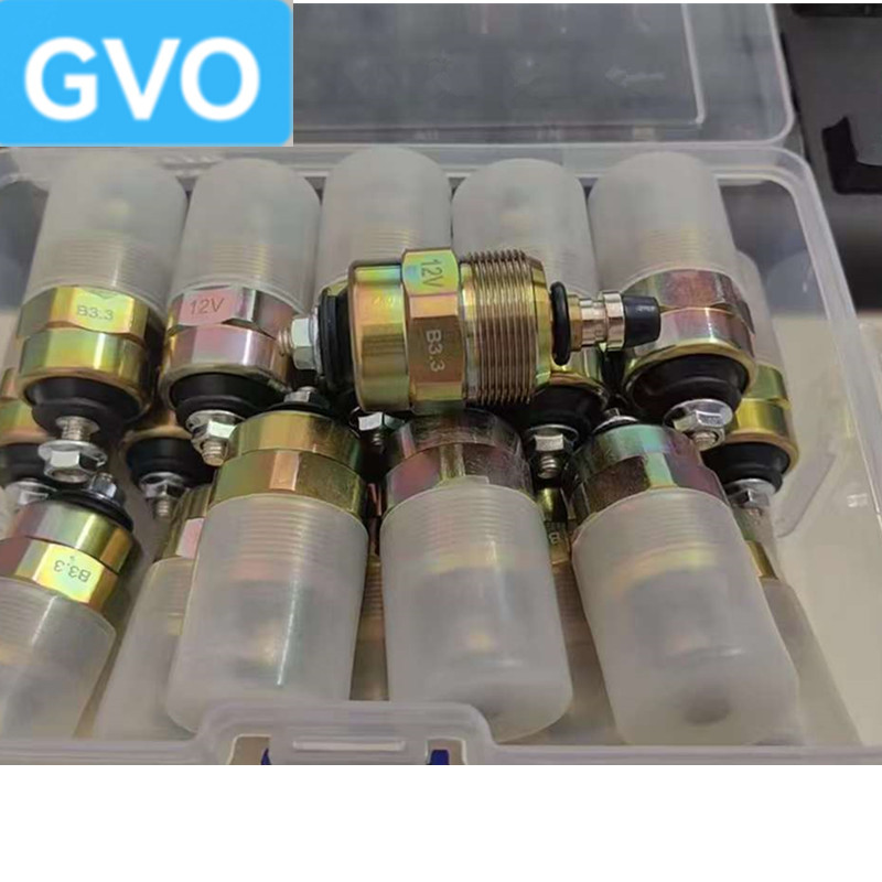 B3.3d Oil Cut-off Valve 0330001016 Injection Fuel Cut-off Solenoid Switch 12V