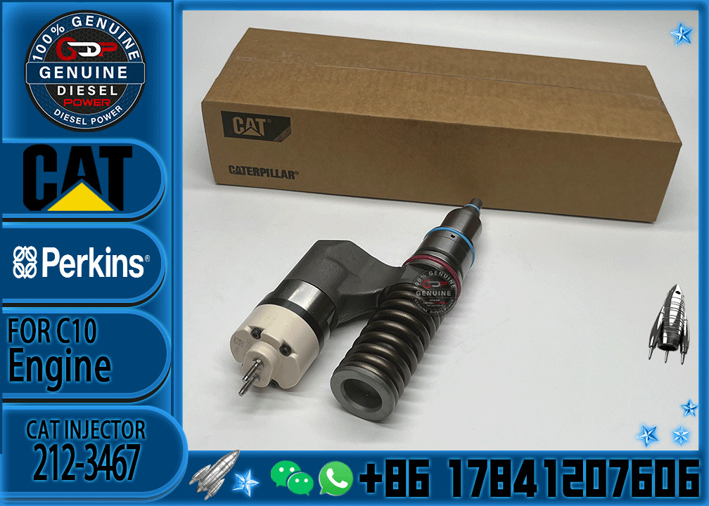 C10 Fuel Injector Assembly 203-7685 212-3467 212-3468 350-7555 317-5278 161-1785 10R-0967 10R-1259 10R-1258