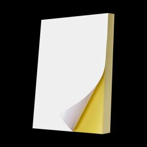 Quality A4 80gsm Premium Matte Sticker Paper , Waterproof Inkjet Sticker Paper Writable wholesale