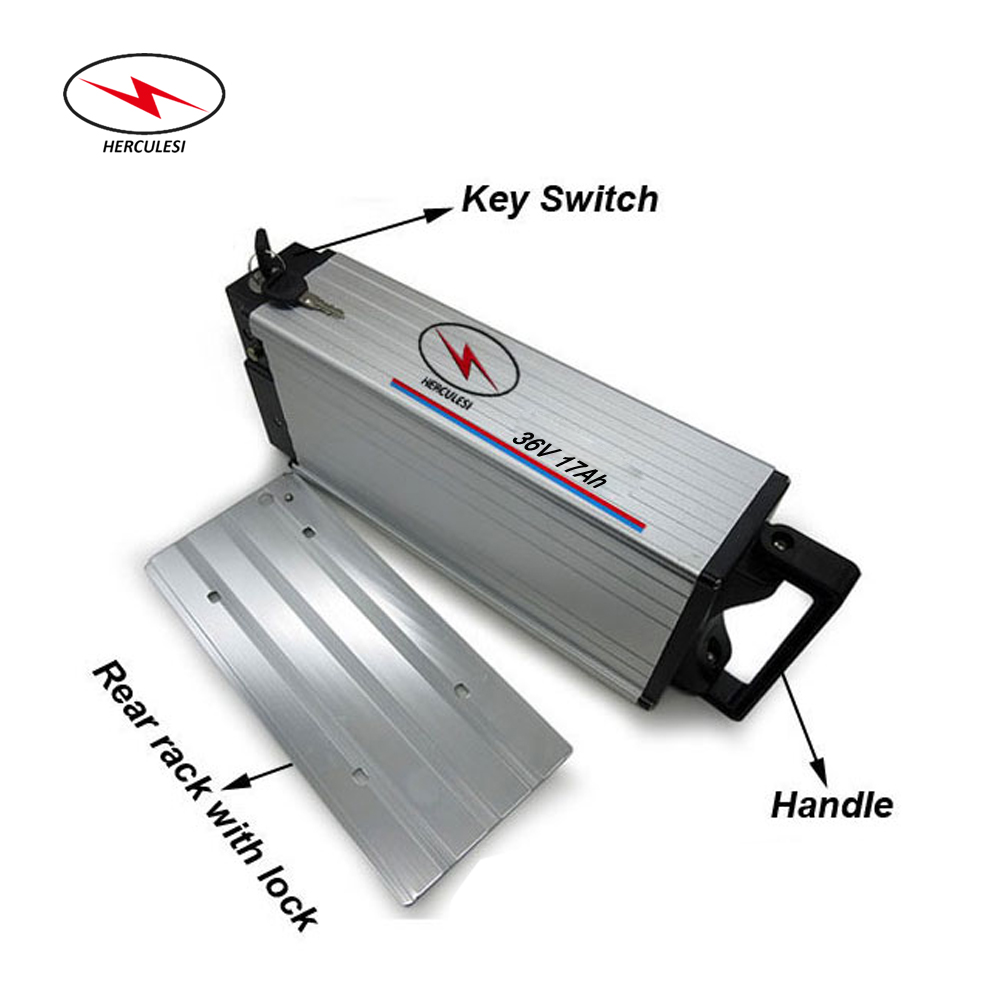 36V 17Ah 20Ah 1000W Rechargeable Lithium Ion Battery