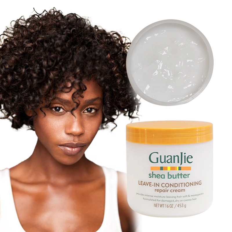 Smoothing Shea Butter Leave-In Conditioning Repair Cream for Natural Hair Curl Cream