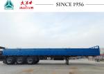 Side wall Trailer Side Tipper Trailer Grain Hopper Trailer Combo Flatbed Trailer