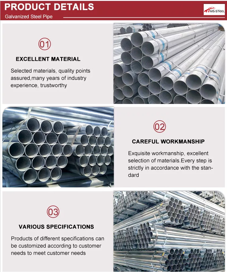 2 X 3 Galvanized Steel Rectangular Tube Box Section Pipe 100x50 ERW
