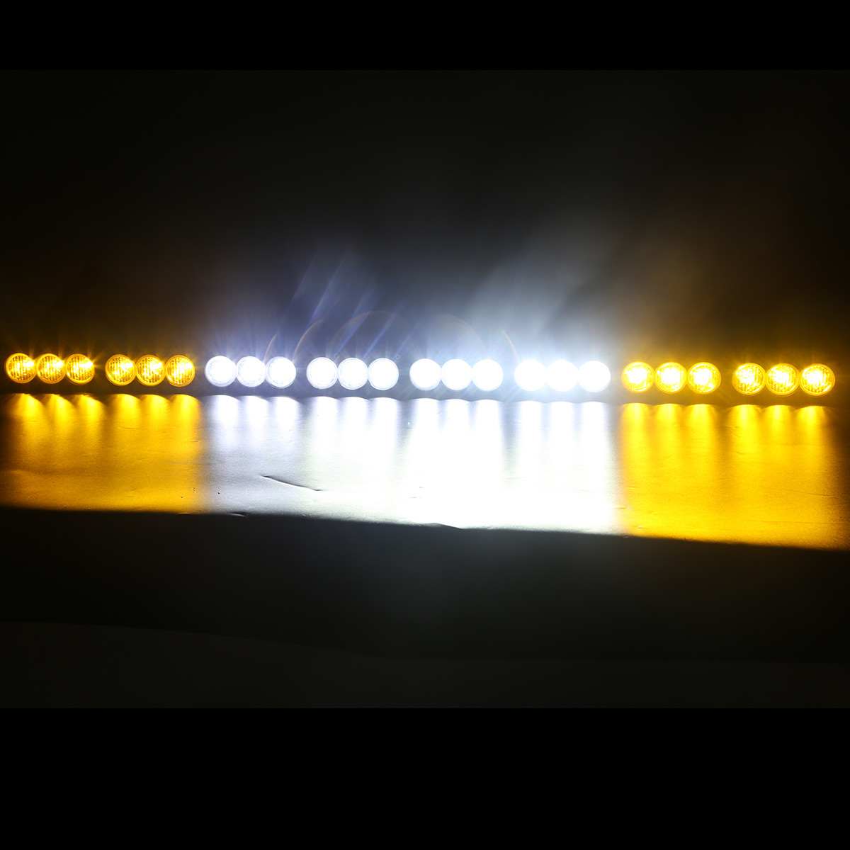 H Style 240W White to Yellow Color 24pcs 10W CREE LED LIGHT BAR 6000K 10-30V Combo Beam,Flood Beam, Spot beam