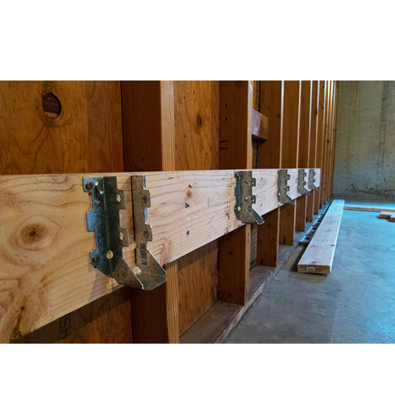 45x180 Hot Dip Galvanized Steel Joist Hangers for Wooden Frame ISO9001 2008 Certified