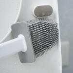 Deep Cleaning Toilet Bowl Cleaning Brush Leakproof Holder Wall Mounted Holder