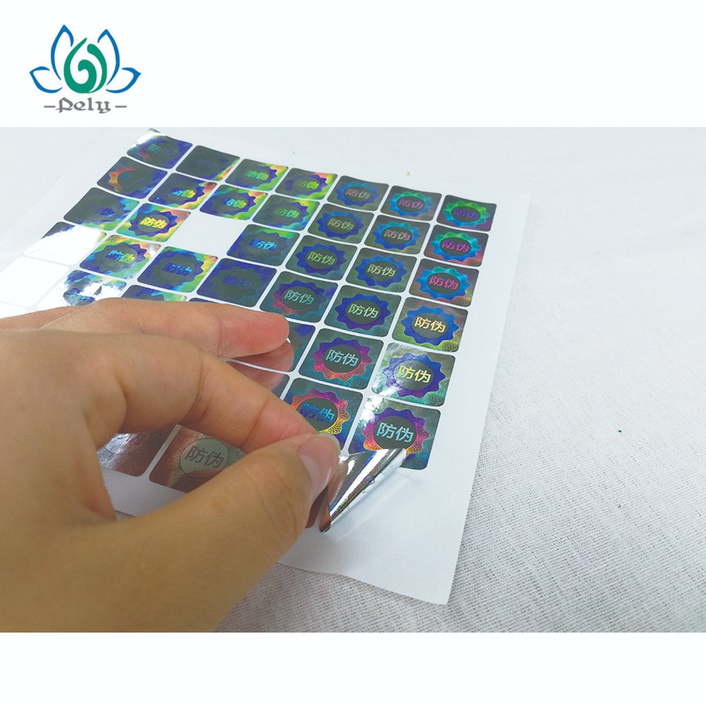 Colorful Tamper Evident Security Labels For Protection