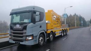 Quality Bucket Type Bridge Inspection Vehicle 22 M Platform Type wholesale
