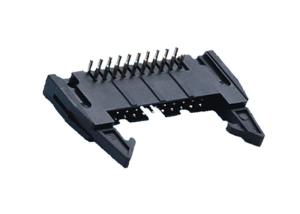 Quality Right Angle Shrouded Header Connector 90 Degree Header Pins 2.54mm 20 Pin wholesale