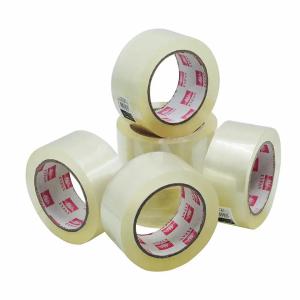 Quality Clear 45mic 48mm 100y BOPP Adhesive Packing Tape For Carton Sealing Usage wholesale