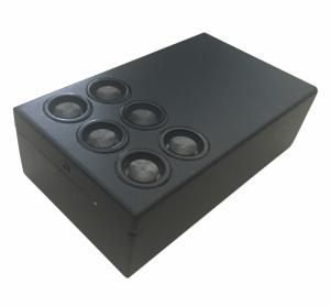 Quality Hidden wireless microphone jammer / Metal Audio Signal Jammer Black wholesale