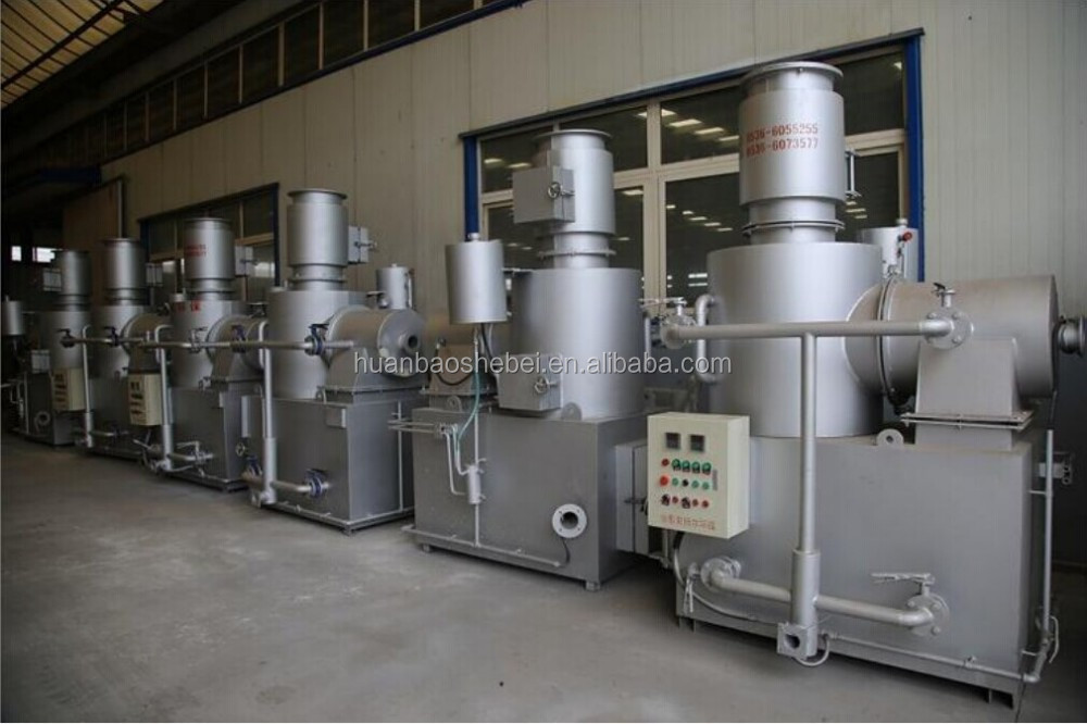 2024 Solid Smokeless Hospital Waste Incinerator with Voltage 380v/220v and 2-13tons