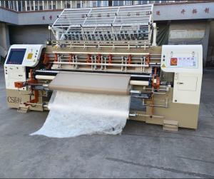Quality 3 Needle Bars Industrial Computerized Shuttle Quilting Machine wholesale