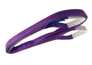 Quality Purple Polyester Flat Webbing Sling Flat Web Lifting Slings ISO9000 wholesale