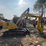 Wear Resistant PC60 Hydraulic Mini Crawler Excavator Komatsu 6 Tons 54.8KN