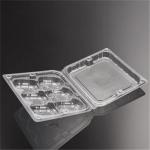 Transparent Fruit Storage 180x195x55mm PET Plastic Tray
