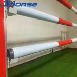 Red Fashionable Horse Jumps Equipment With Protection