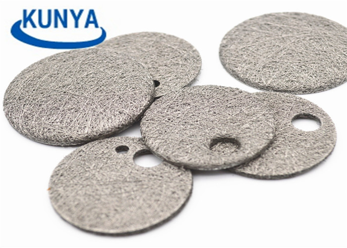 1.7mm Thickness 550 Degree Sintered Titanium Fiber Felt