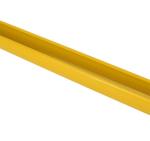 Orange Yellow PE Profile Recyclable Plastic Door Edge Trim
