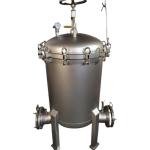 1.0Mpa Pressure Stainless Steel Filter Housing with 10 Bag and Cartridge