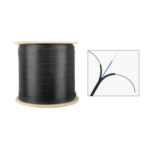 Quality Indoor Outdoor FTTH Drop Fiber Optic Cable 1 2 4 Core Flat Drop Cable wholesale