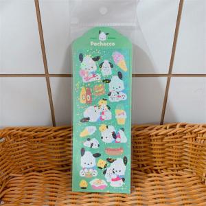 Quality Traceless Metal Decal Stickers PET Bottom Material Laser Cut Stickers wholesale