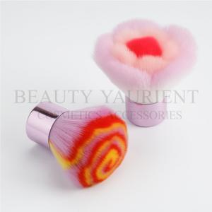 Quality Long Lasting Durable Face Kabuki Makeup Brush Flower Swirl Shape 45g wholesale